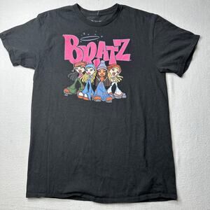 Bratz Tshirt‎ Womens Medium Black Graphic Print